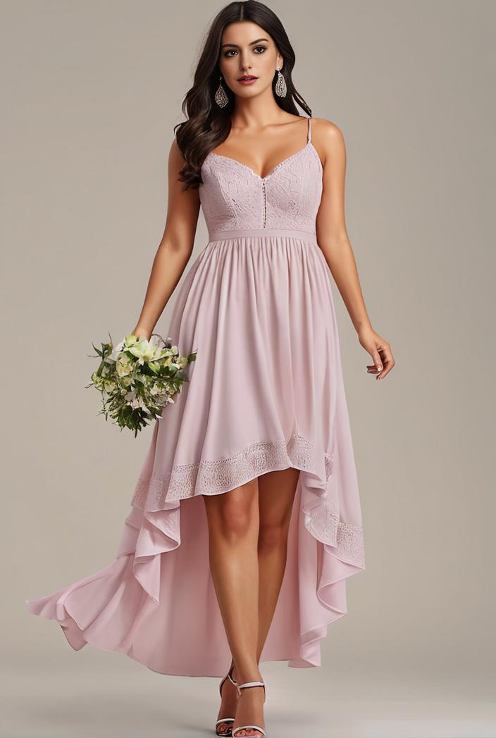 plus size sequin high low deep v neck tulle evening dresses 120071