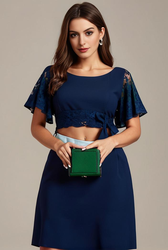 plus size simple chiffon pleated a line round neckline bridesmaid dress 120441