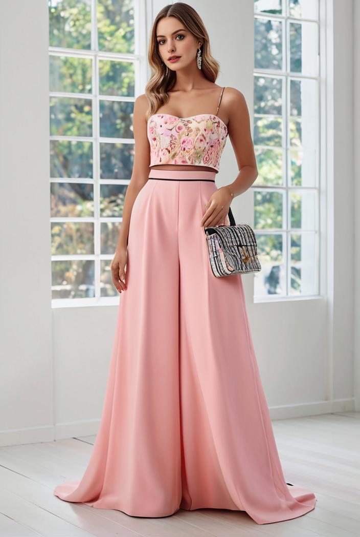 convertible chiffon lace open back spaghetti straps bridesmaid dress 129122