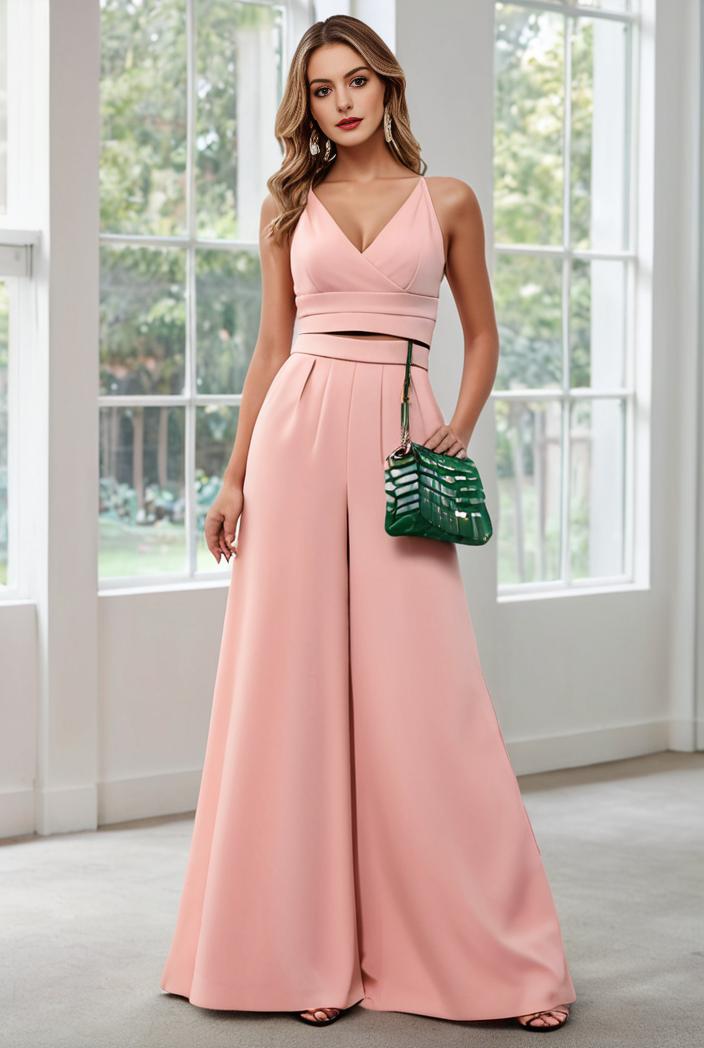 convertible chiffon lace open back spaghetti straps bridesmaid dress 129128