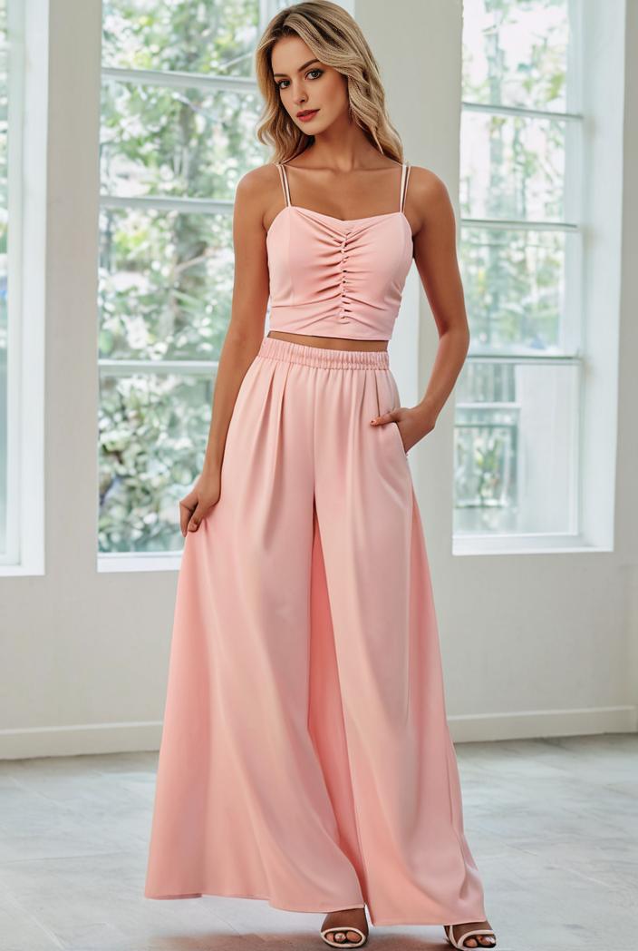 convertible chiffon lace open back spaghetti straps bridesmaid dress 129132