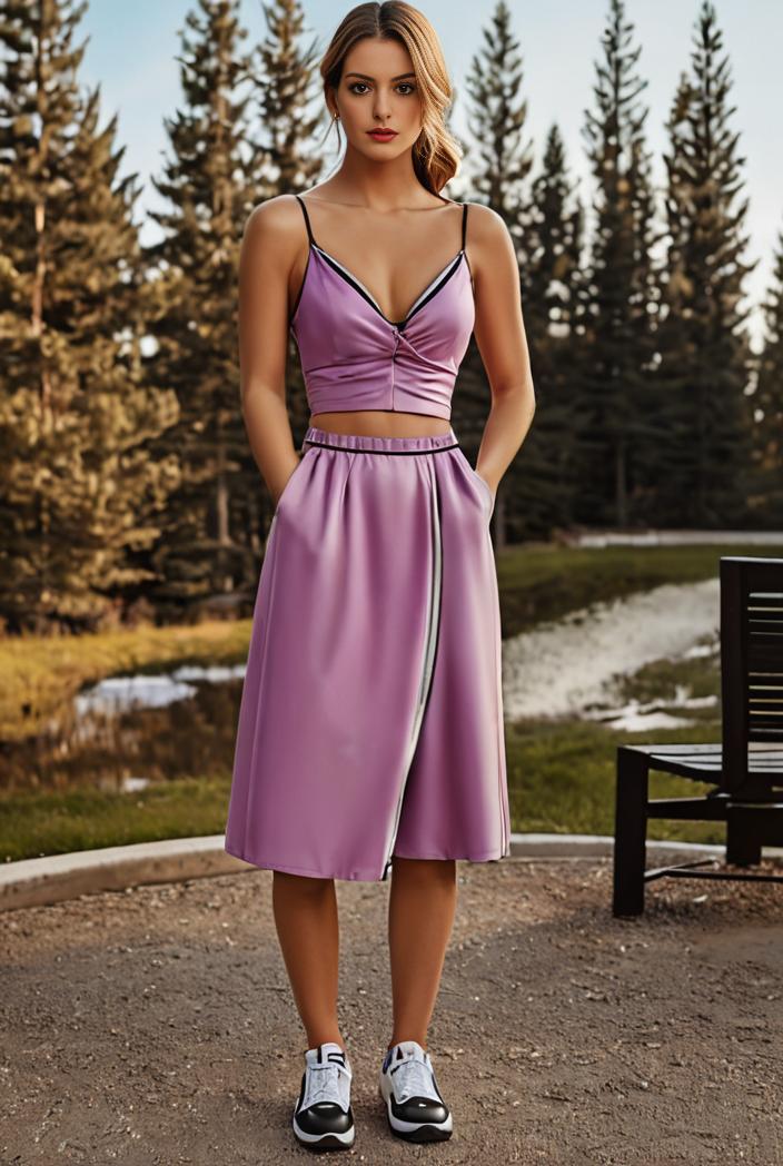 deep v neck lace chiffon bridesmaid dress with asymmetrical hem 129565