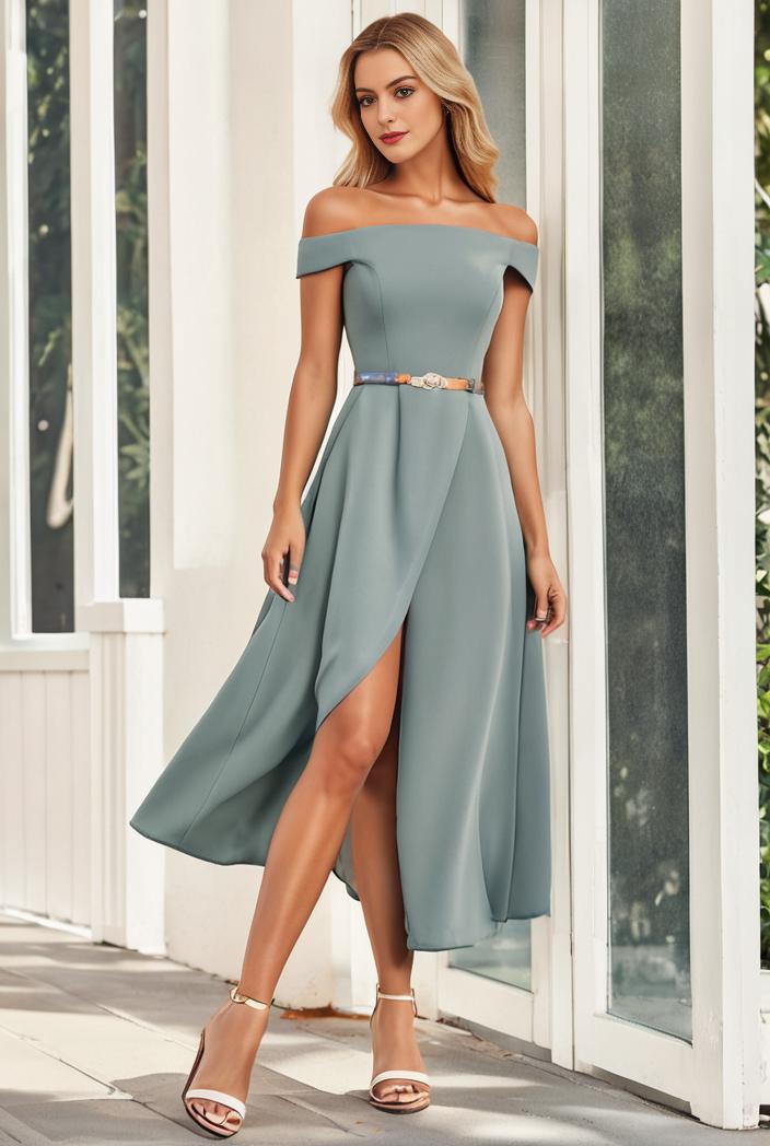 deep v neck lace chiffon bridesmaid dress with asymmetrical hem 129711