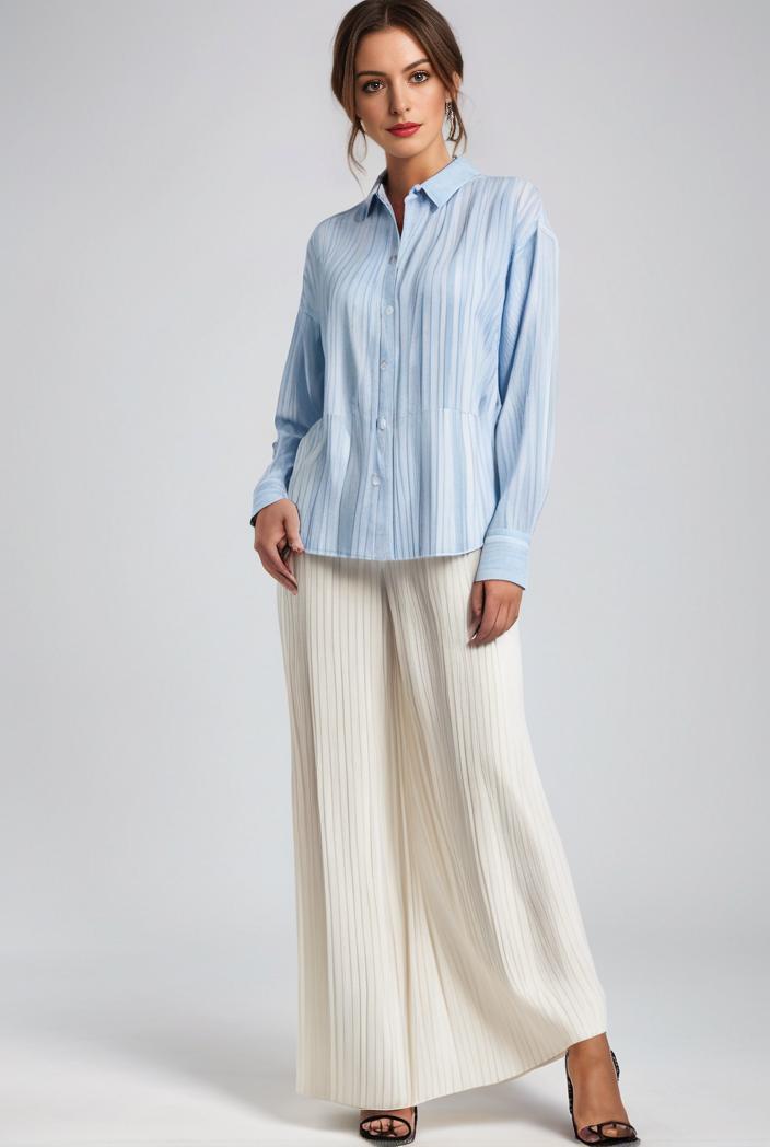 pleated high waist commuting temperament maxi dress 135542