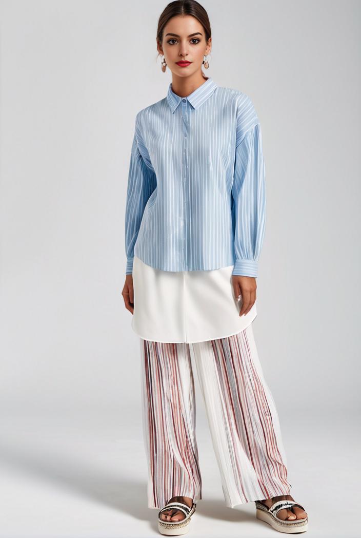 pleated high waist commuting temperament maxi dress 135543