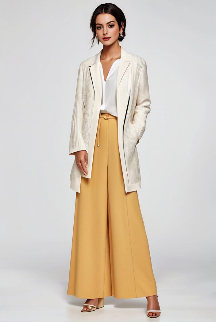 pleated high waist commuting temperament maxi dress 135554