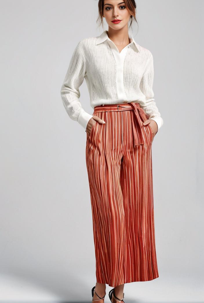 pleated high waist commuting temperament maxi dress 135556