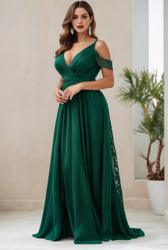 plus size floor length formal evening gowns for weddings 136938