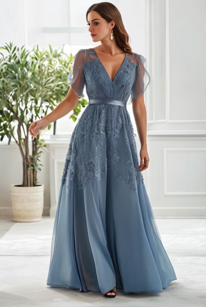 plus size floor length formal evening gowns for weddings 136955