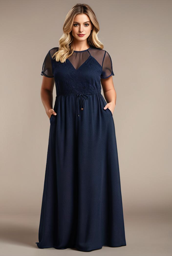 plus size floor length formal evening gowns for weddings 136994