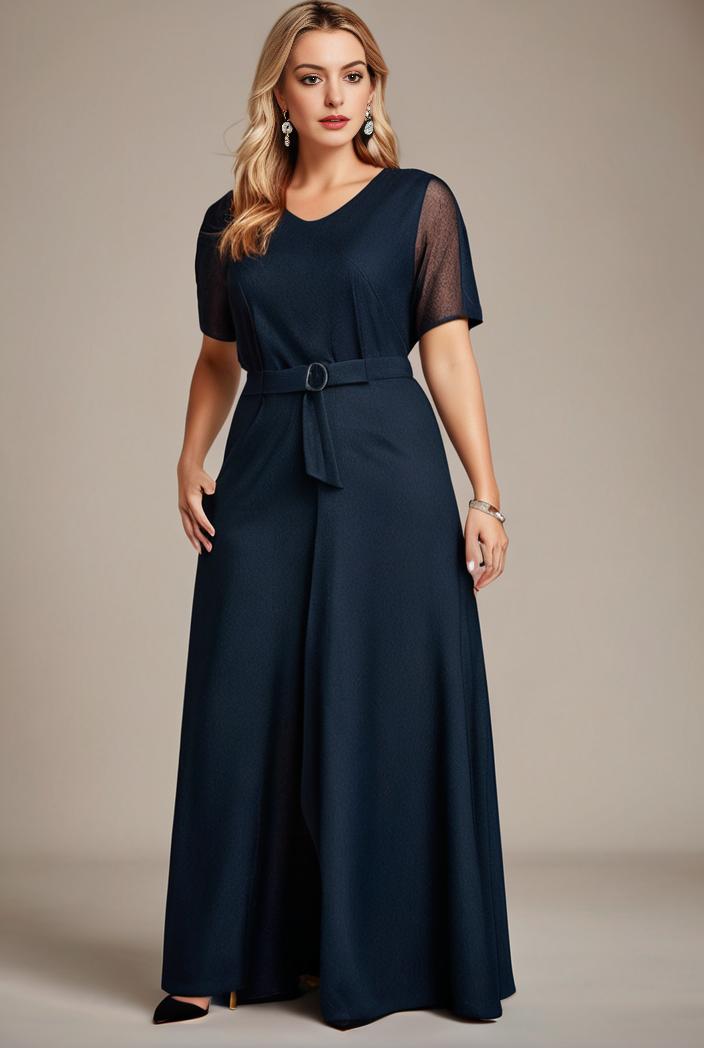 plus size floor length formal evening gowns for weddings 136995