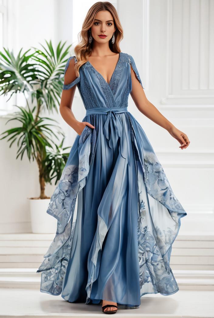 plus size floor length formal evening gowns for weddings 137005