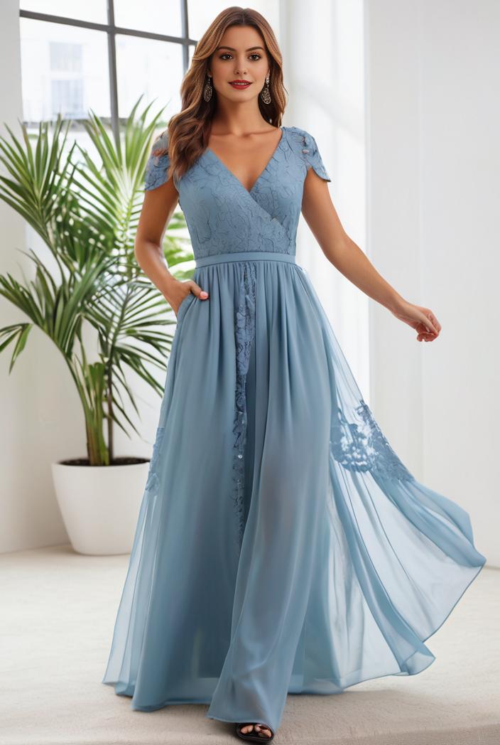 plus size floor length formal evening gowns for weddings 137006