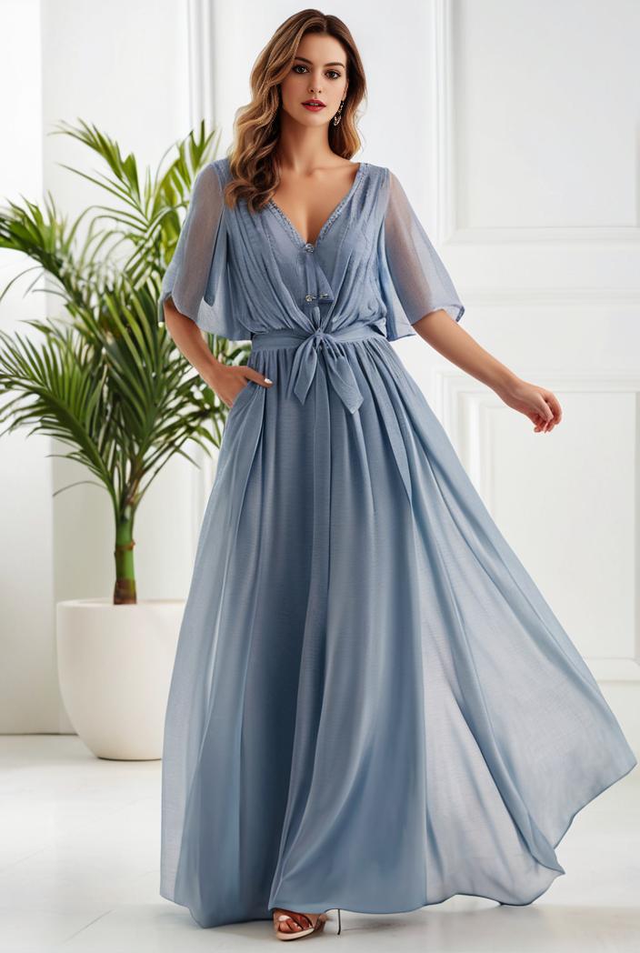 plus size floor length formal evening gowns for weddings 137010