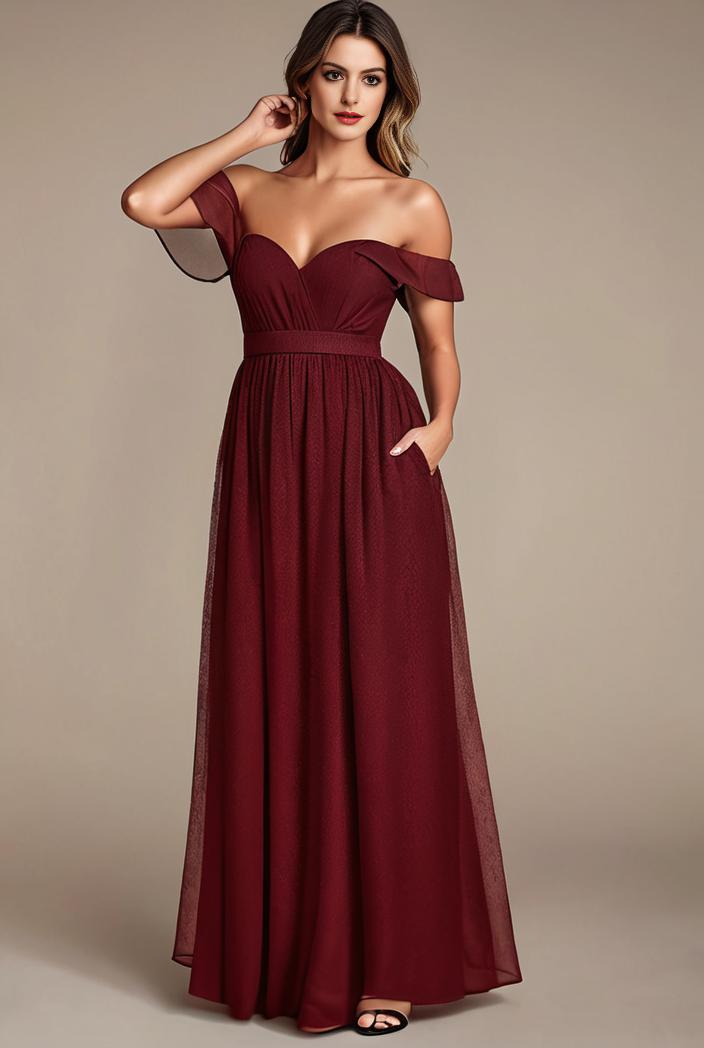 plus size floor length formal evening gowns for weddings 137018