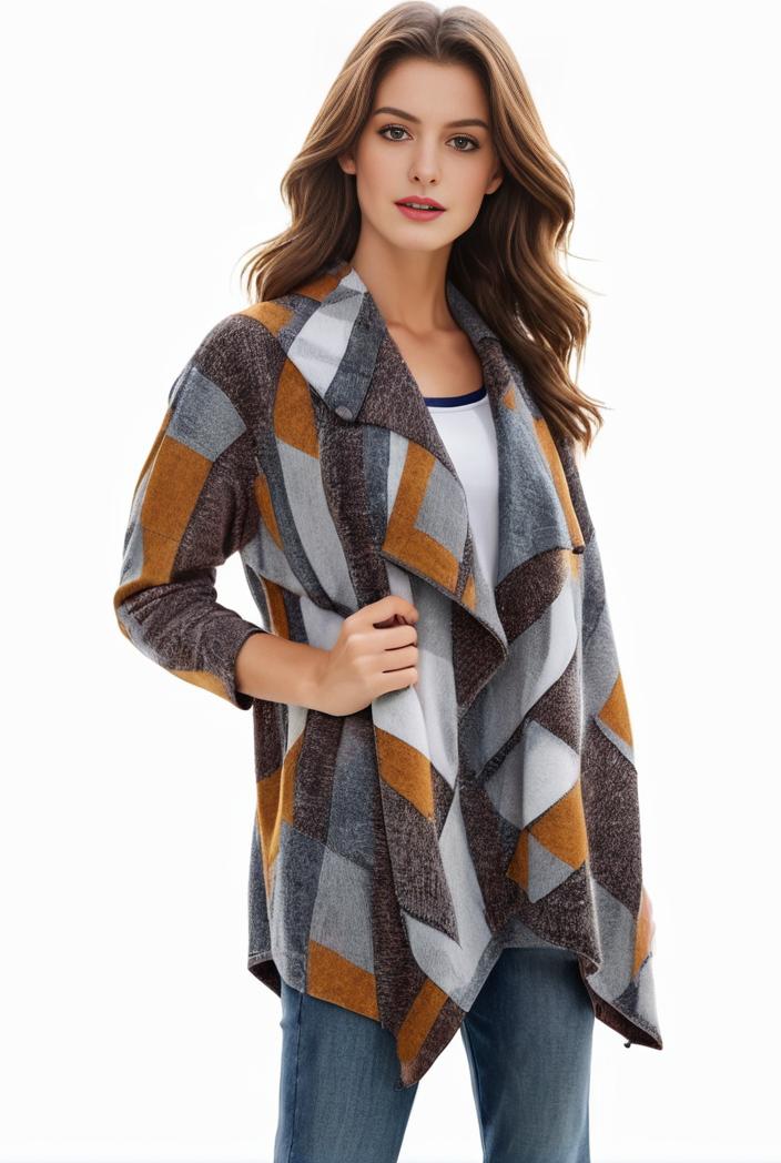 plus size halloween cardigan women s plus cartoon pumpkin skull print long sleeve open front sweater cardigan 137373