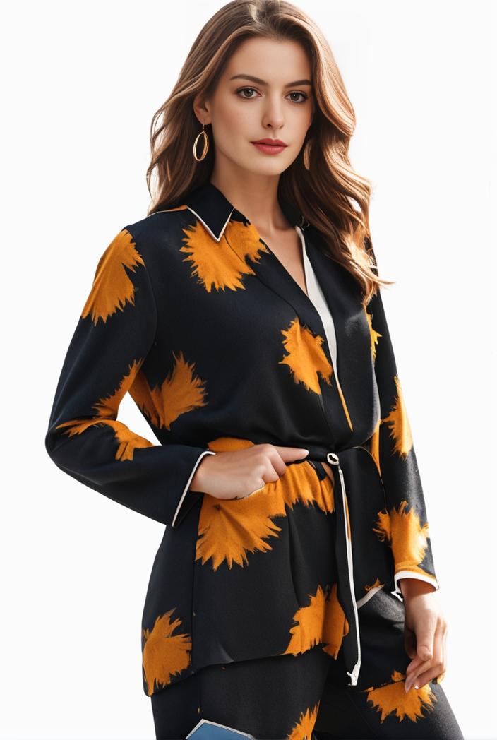 plus size halloween coat women s pus allover cat pumpkin print long sleeve open front medium stretch cardigan overcoat 137378