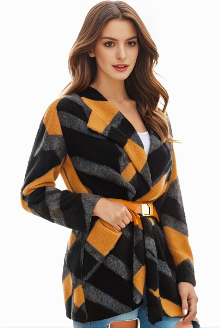 plus size halloween coat women s pus allover cat pumpkin print long sleeve open front medium stretch cardigan overcoat 137383