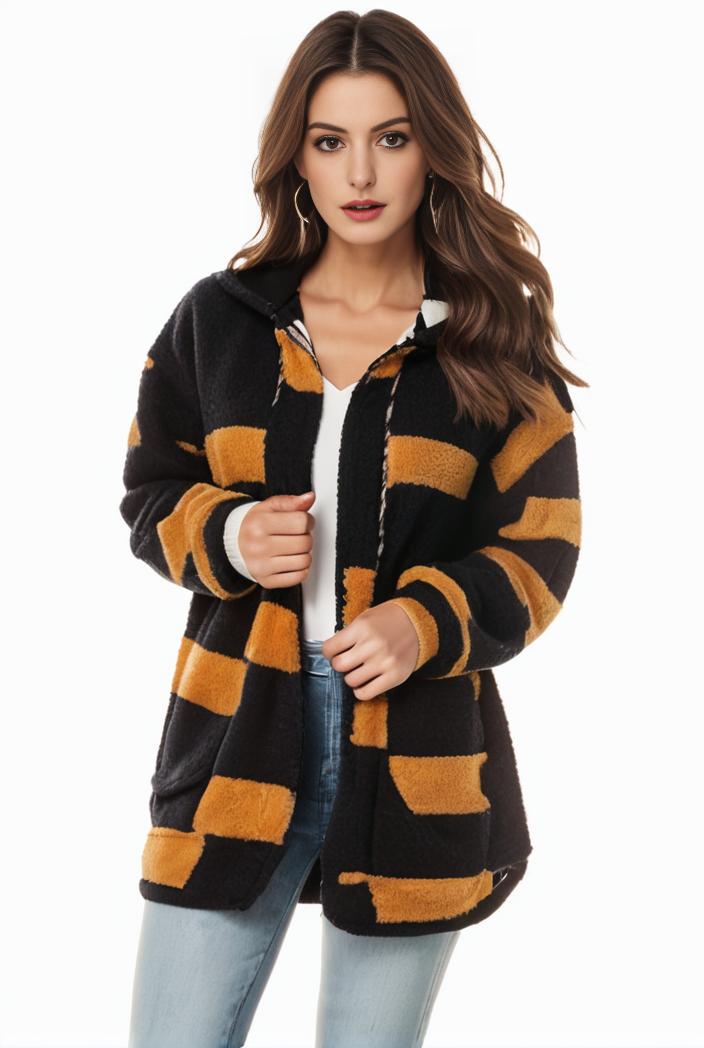 plus size halloween coat women s pus allover cat pumpkin print long sleeve open front medium stretch cardigan overcoat 137392