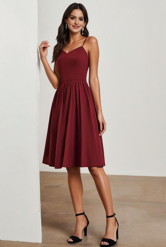 deep v neck lace chiffon bridesmaid dress with asymmetrical hem 148202
