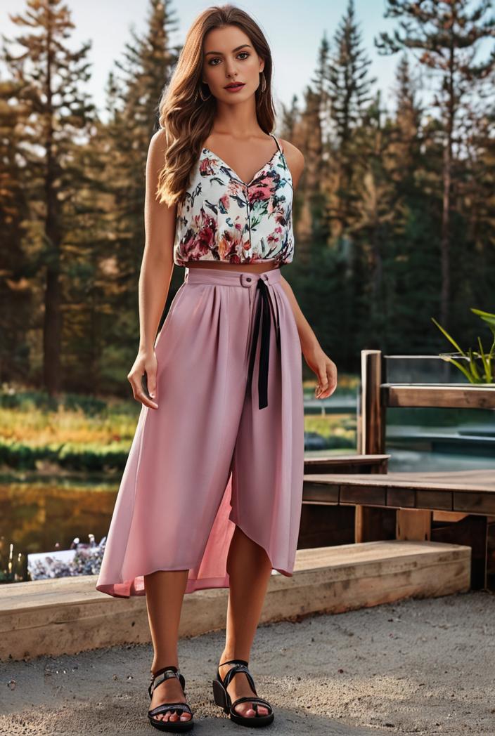 deep v neck lace chiffon bridesmaid dress with asymmetrical hem 148256