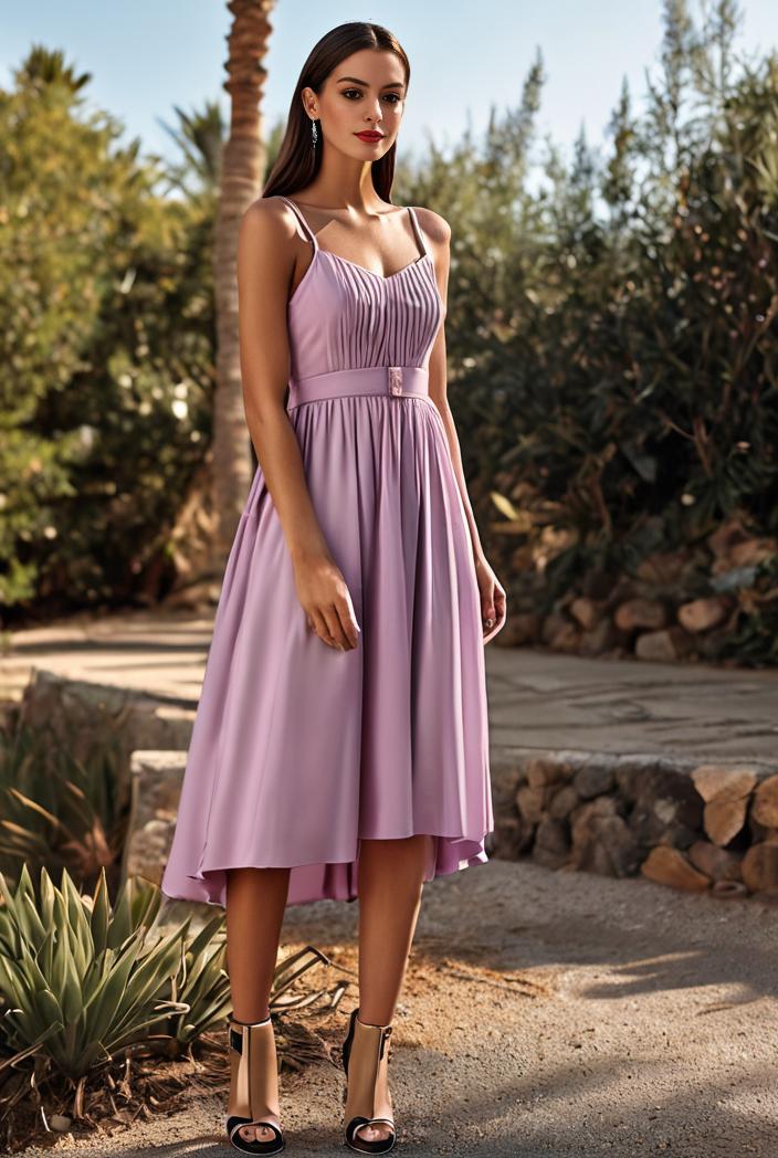 deep v neck lace chiffon bridesmaid dress with asymmetrical hem 148257