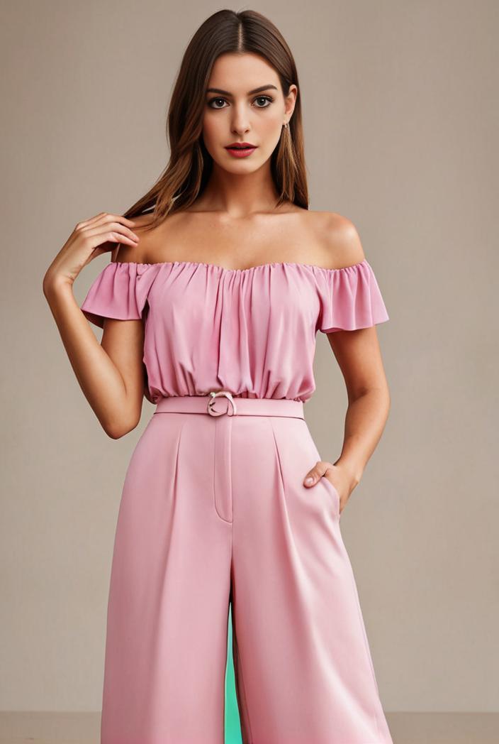 elegant chiffon high low off the shoulder bridesmaid dress 149193