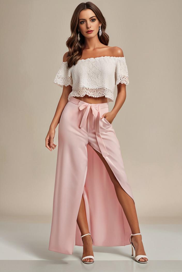 elegant chiffon high low off the shoulder bridesmaid dress 149217