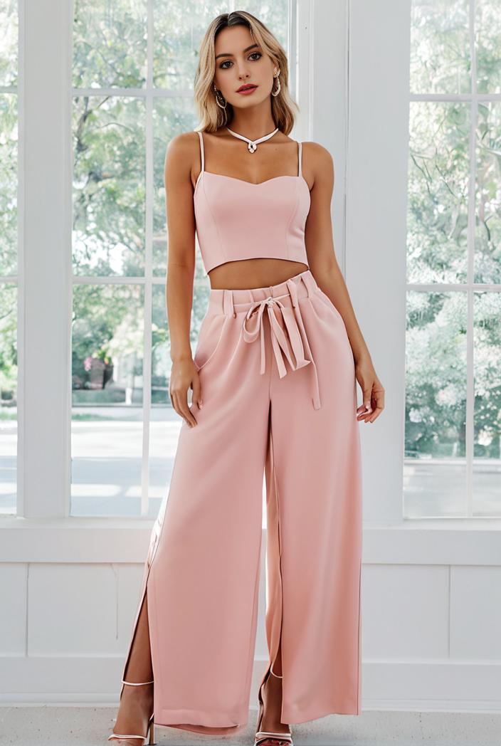 flowy chiffon one shoulder with three straps bridesmaid dress 101966