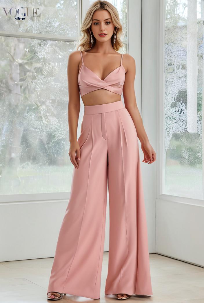 flowy chiffon one shoulder with three straps bridesmaid dress 101965