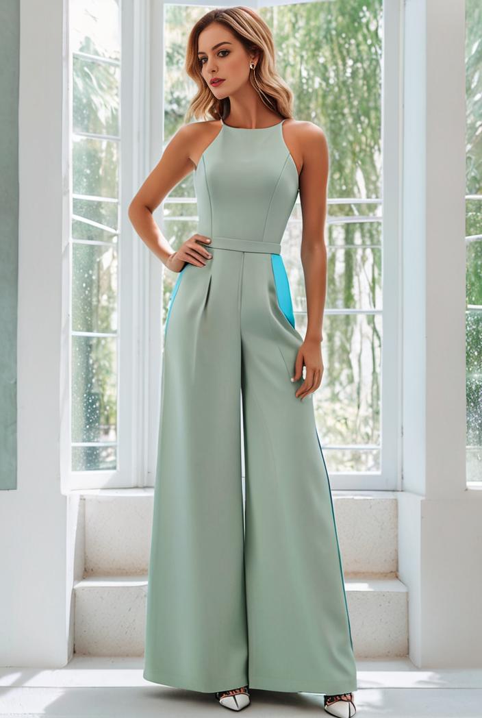 flowy chiffon one shoulder with three straps bridesmaid dress 102012