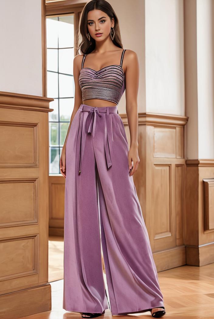 spaghetti strap 2 in 1 sheer evening dress 122293