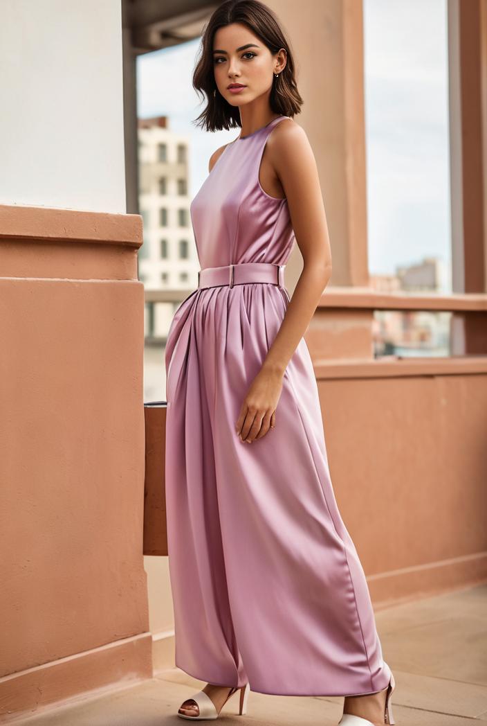 spaghetti strap 2 in 1 sheer evening dress 122318
