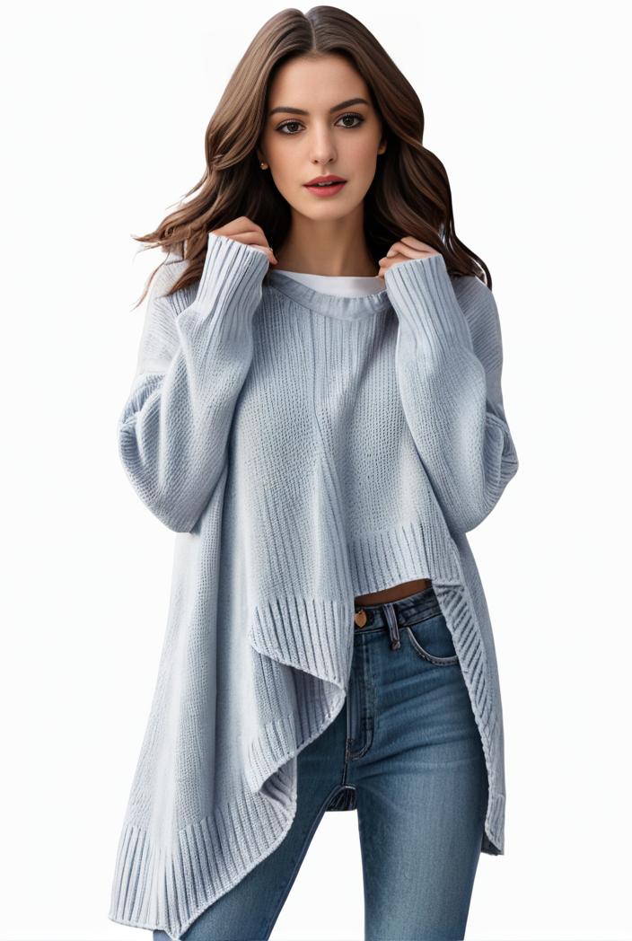 plus size casual sweater women s plus solid tassel trim long sleeve cowl neck high stretch jumper 105179