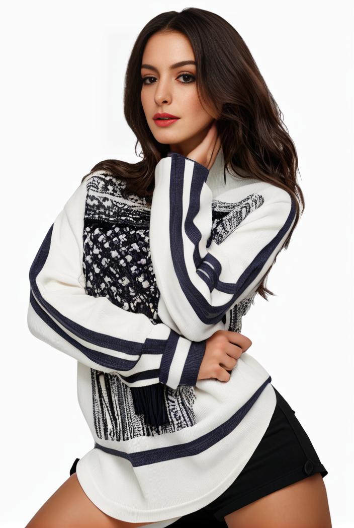 plus size casual sweatshirt women s plus graphic letter print long sleeve round neck slight stretch sweatshirt 105203