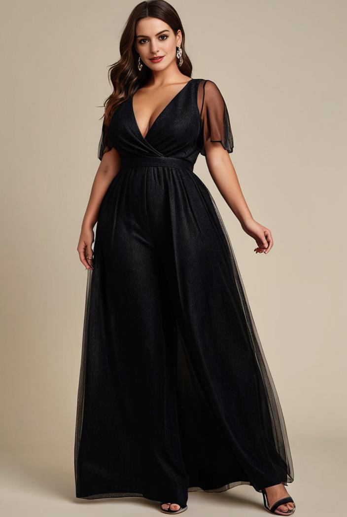 plus size floor length formal evening gowns for weddings 105466