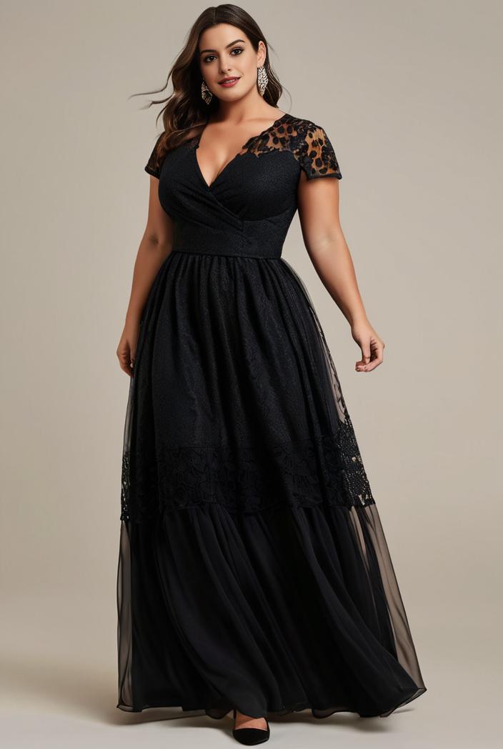 plus size floor length formal evening gowns for weddings 105467