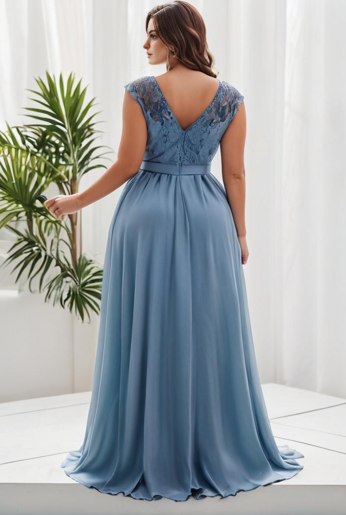 plus size floor length formal evening gowns for weddings 105476