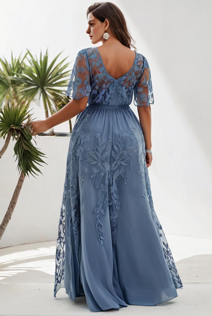 plus size floor length formal evening gowns for weddings 105478
