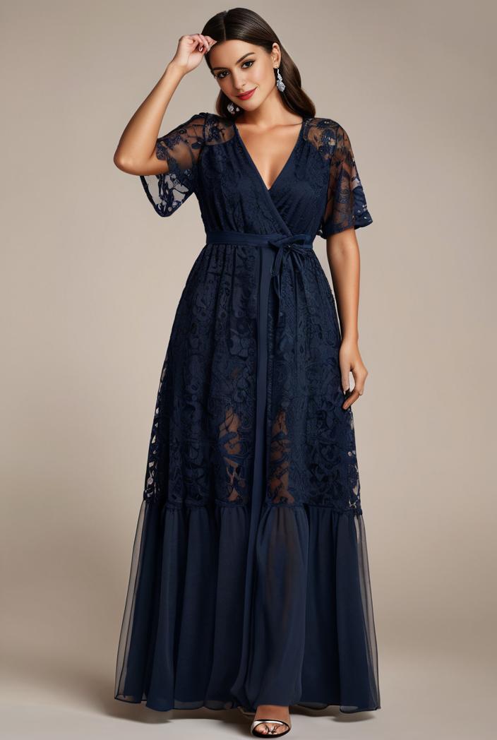 plus size floor length formal evening gowns for weddings 105531