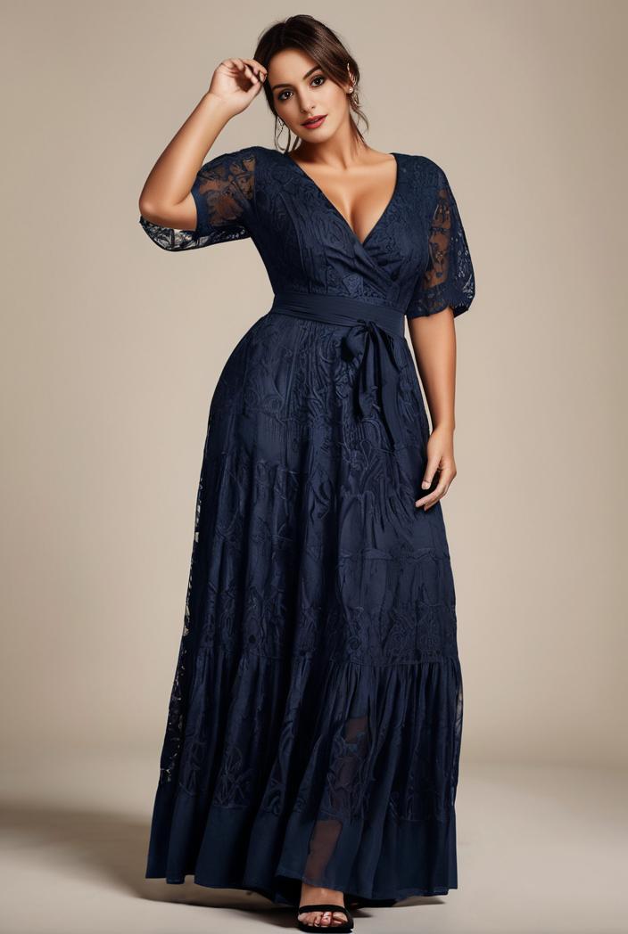 plus size floor length formal evening gowns for weddings 105535