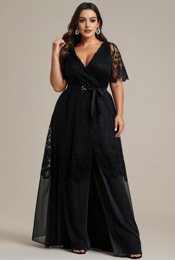 plus size floor length formal evening gowns for weddings 105539