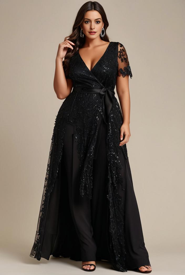 plus size floor length formal evening gowns for weddings 105544