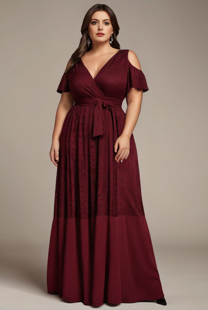 plus size floor length formal evening gowns for weddings 105585
