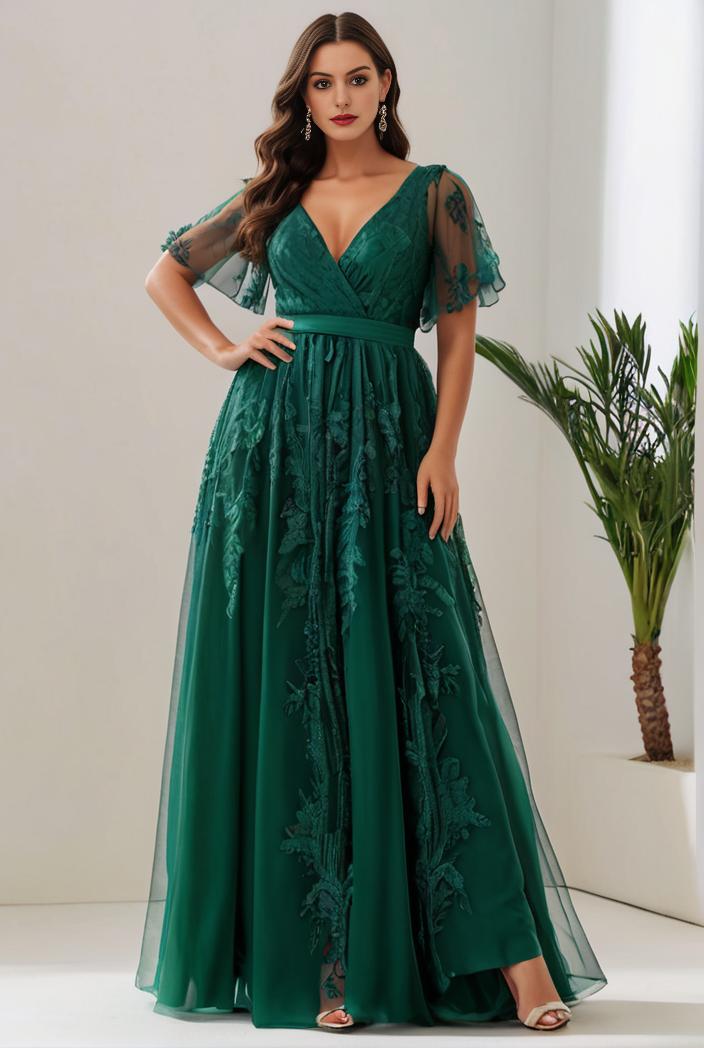 plus size floor length formal evening gowns for weddings 105656
