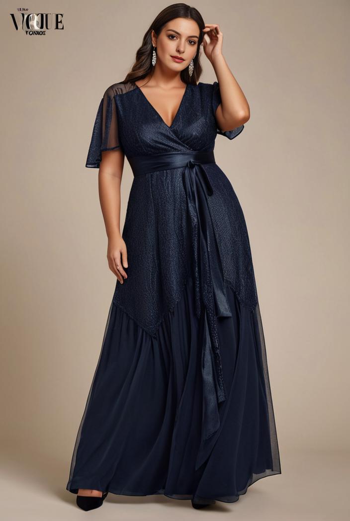 plus size floor length formal evening gowns for weddings 105672