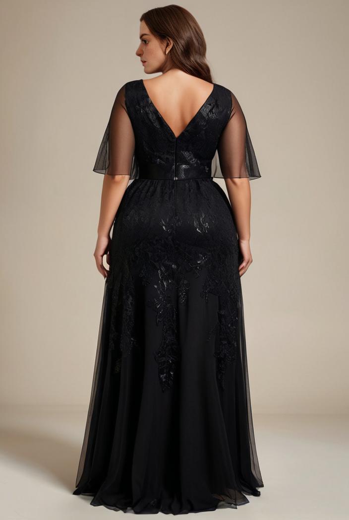 plus size floor length formal evening gowns for weddings 105675