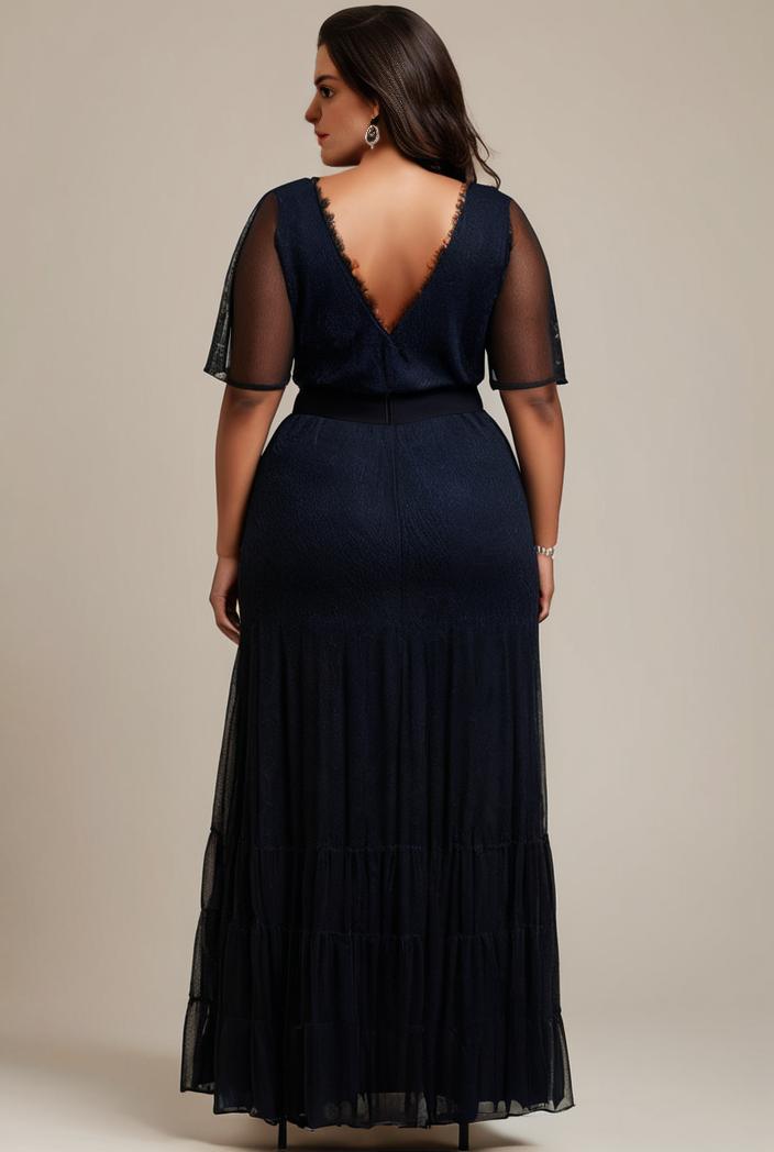 plus size floor length formal evening gowns for weddings 105676