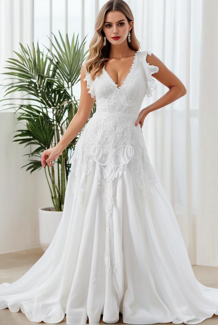 plus size floor length formal evening gowns for weddings 105695