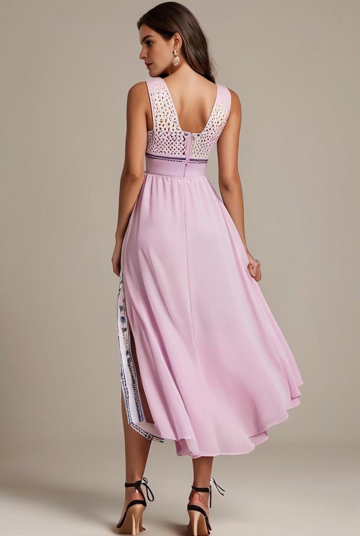 plus size sequin high low deep v neck tulle evening dresses 107310